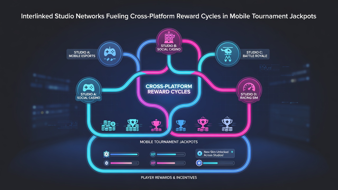 Cross-Platform Belohnungszyklen in mobilen Turnieren