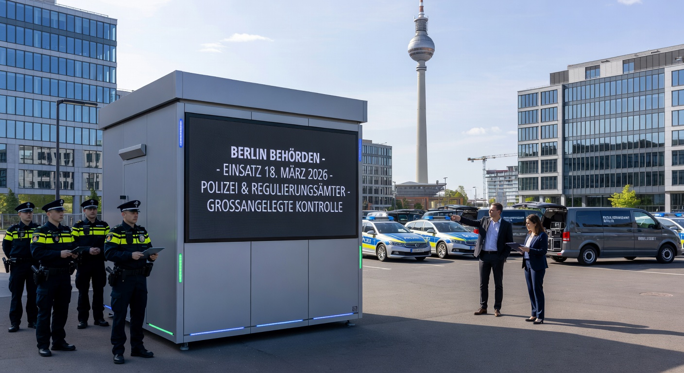 Innensenatorin Iris Spranger bei der Vorstellung der beschlagnahmten Spielautomaten während der Pressekonferenz